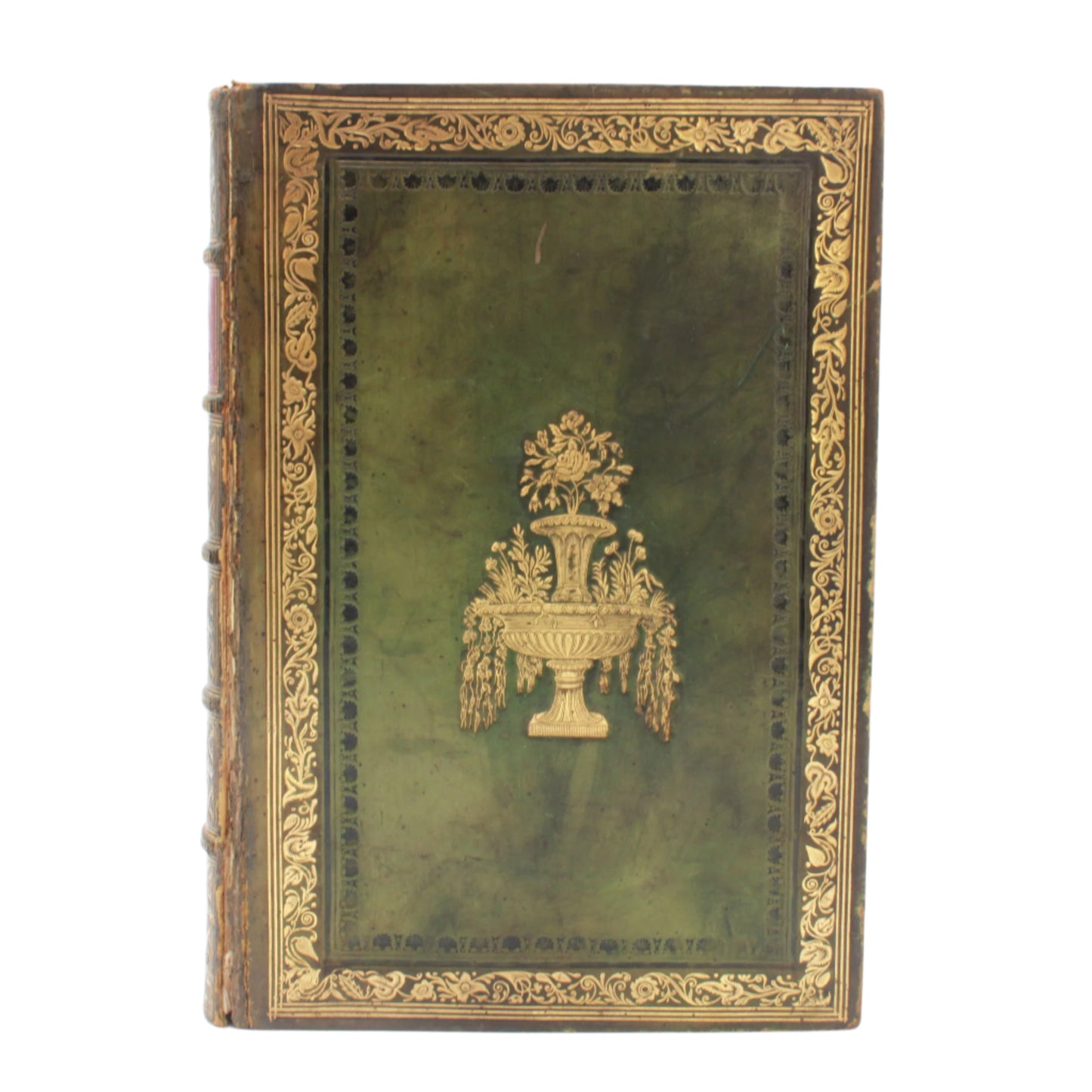 1845 Joseph Strutt Sports & Pastimes of England Green Calf *AS-IS*