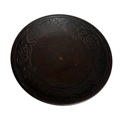 Antique Hand-Carved Treenware Bowl