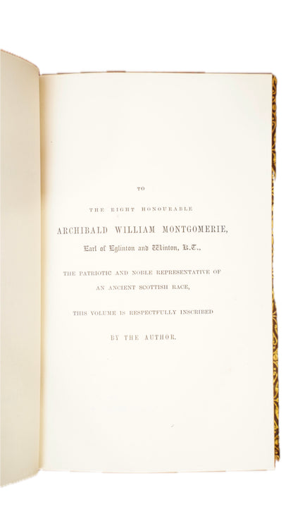 Antique Aytoun Lays of the Scottish Cavaliers Full Leather 1912