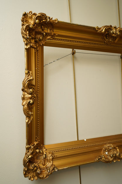 Antique Gilt Picture Frame, Rococo Revival, Circa 1900