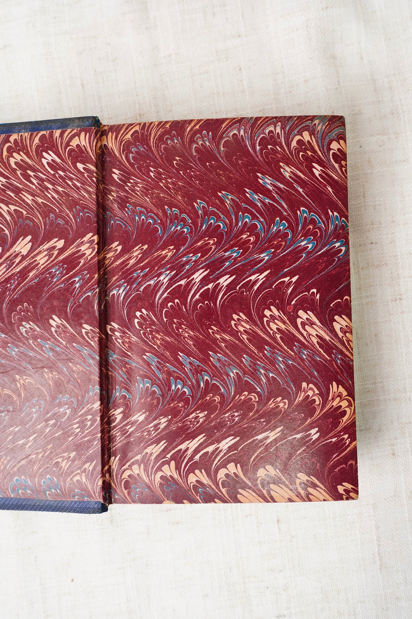 Antique St. Winifred's Blue Calf Bound Victorian School Novel, 1879