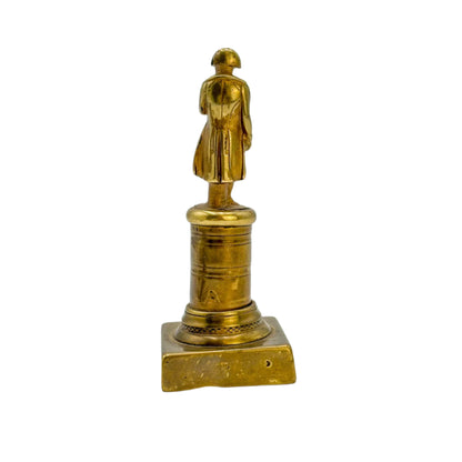 ^ Late 19th Century Miniature Brass Figurine of Napoleon