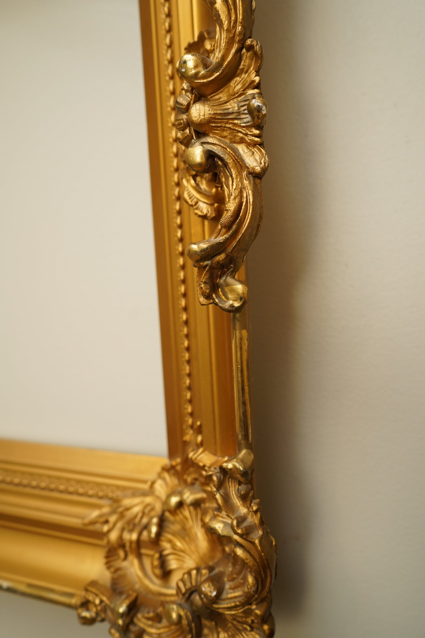 Antique Gilt Picture Frame, Rococo Revival, Circa 1900