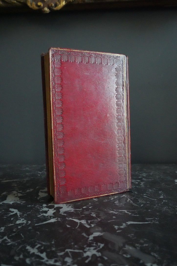 1799 Beauties of Sterne Red Morocco Georgian Binding