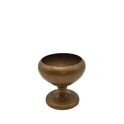 Vintage Brass Goblet | Vintage Catchall | Brass Chalice