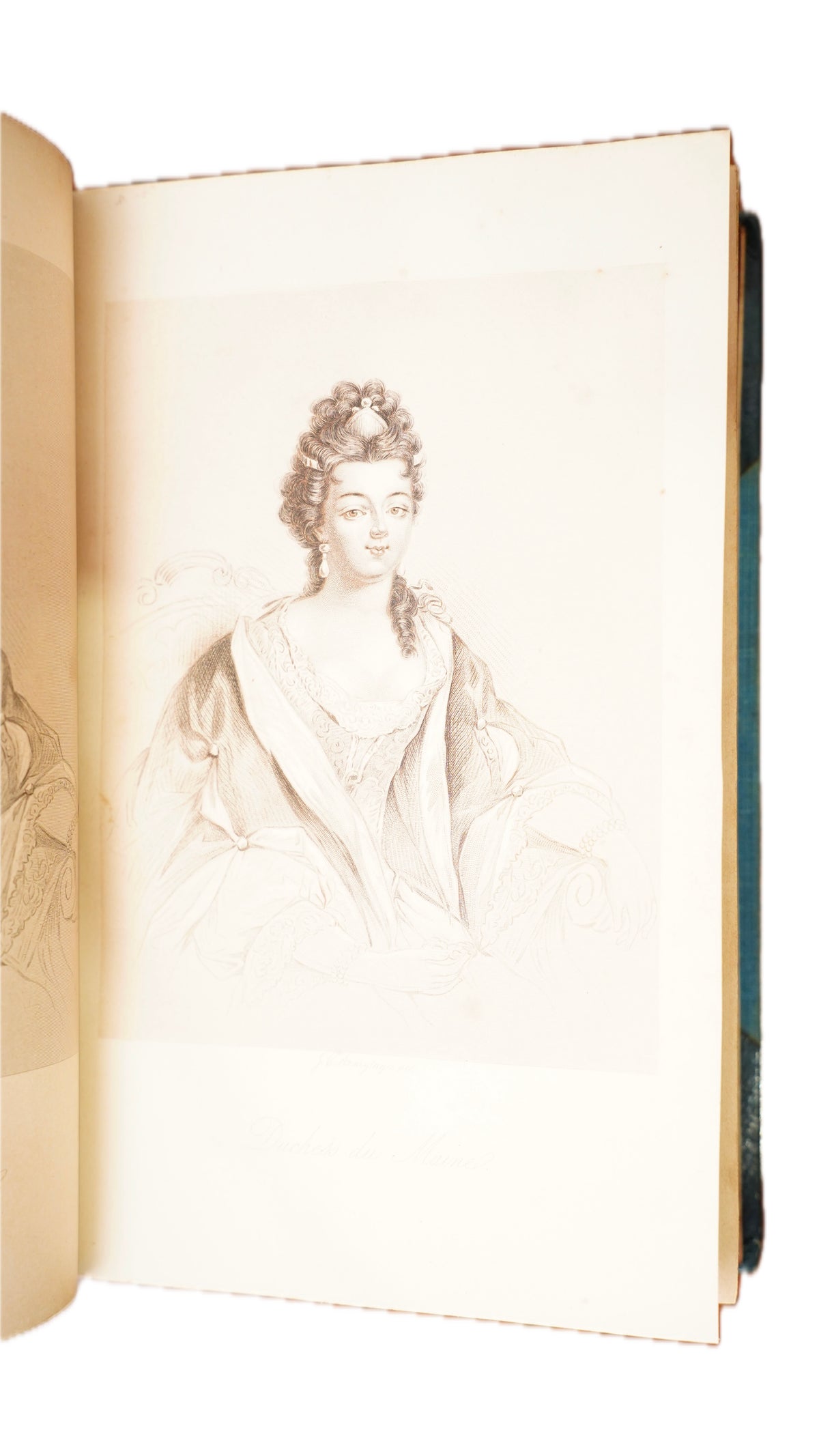Julia Kavanagh Woman in France 1850 Antique Half-Leather Books Two Volumes