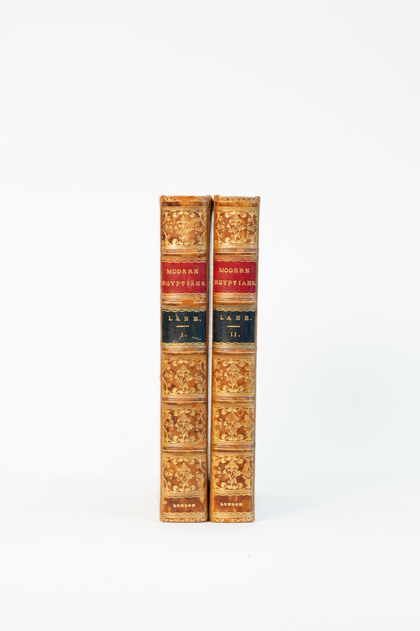 1871 Edward William Lane Manners and Customs of the Modern Egyptians secondary view