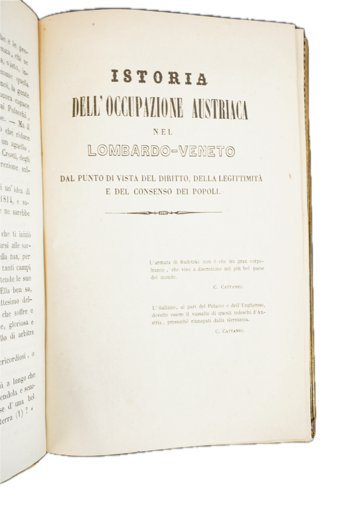 1860 La Varenne Gli Austriaci e l'Italia First Italian Edition