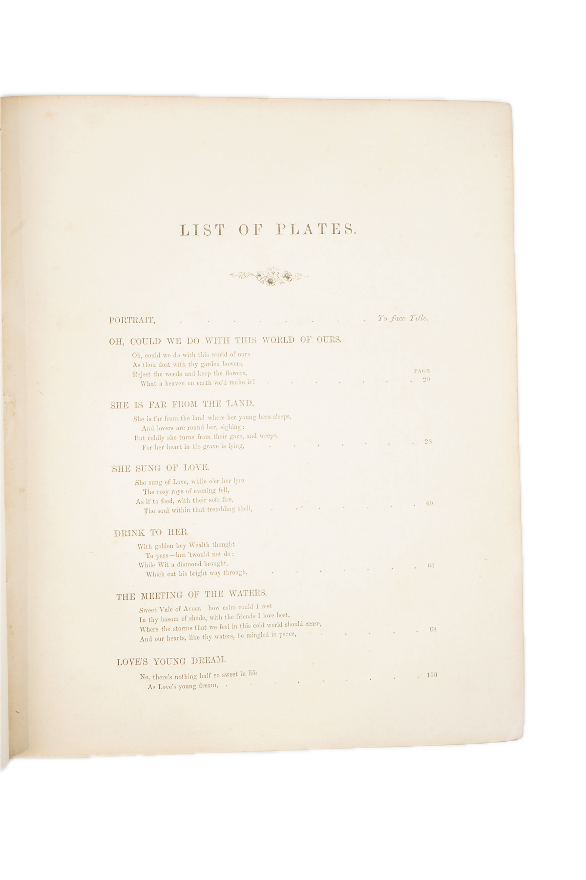 Thomas Moore Irish Melodies, Lalla Rookh & Other Poems