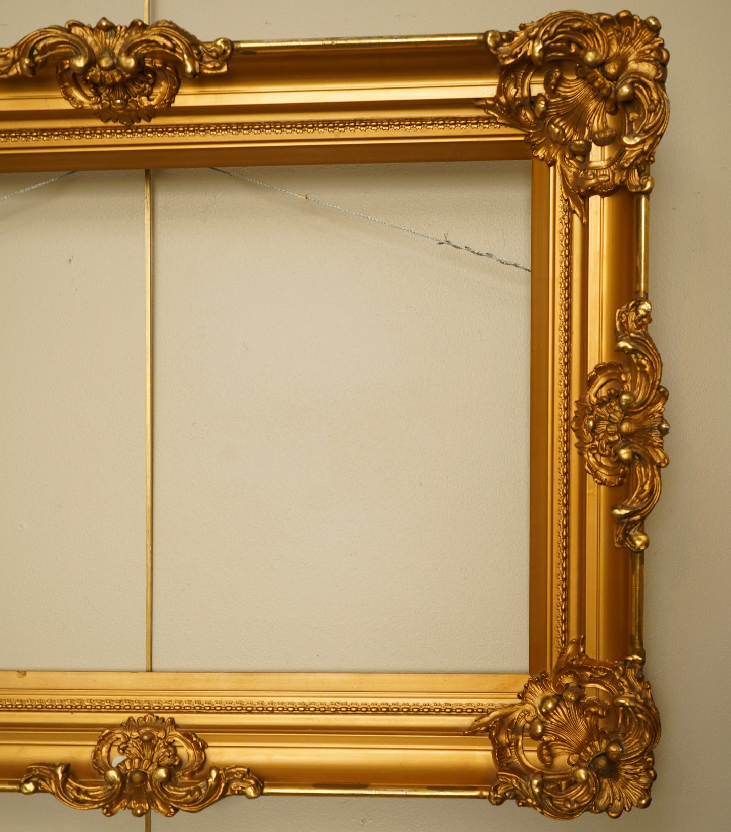Antique Gilt Picture Frame, Rococo Revival, Circa 1900