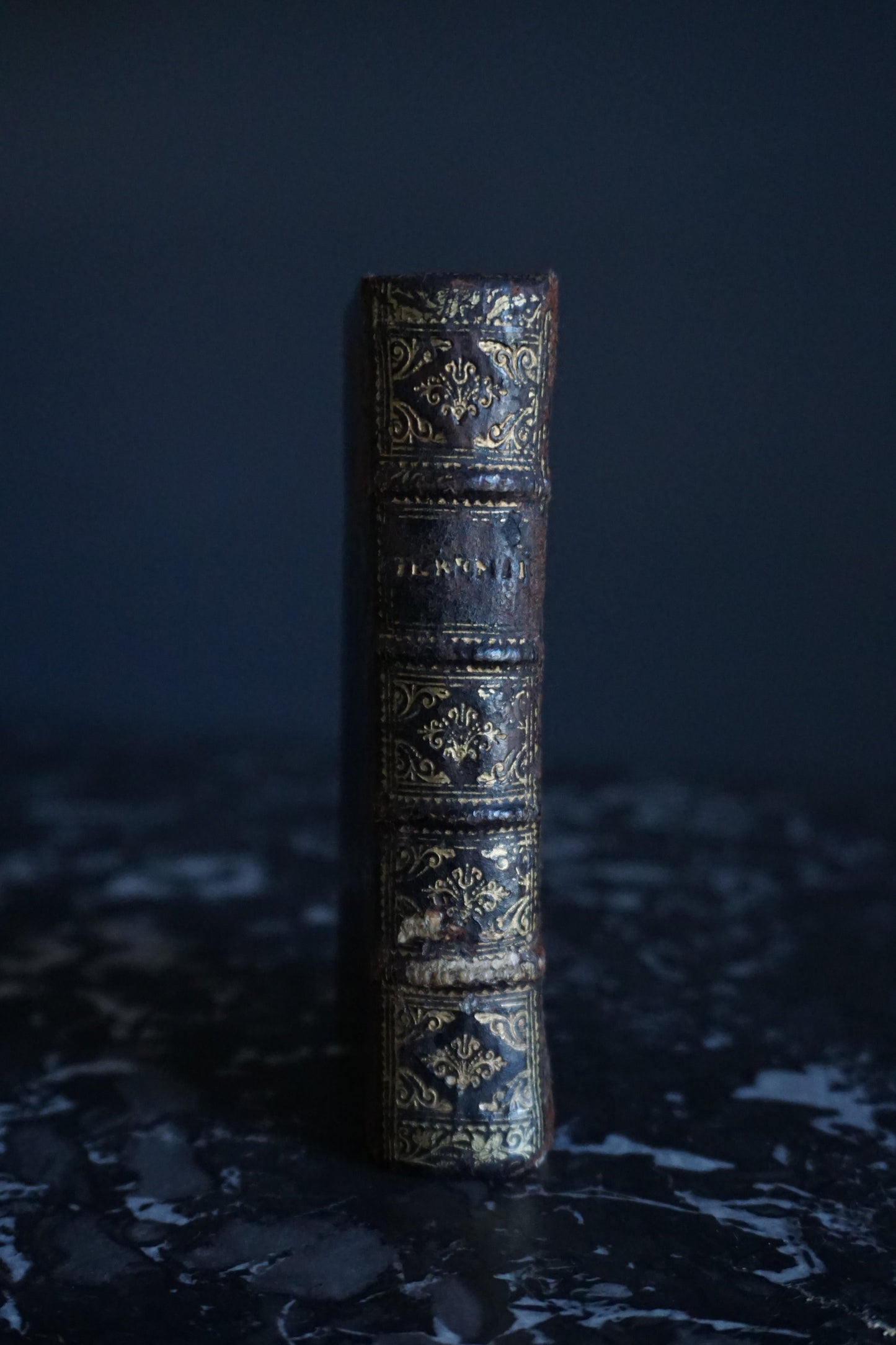 1661 "The Comedies of Terence (Terentii Comaediae Sex)" Mini Brown Full Leather Book