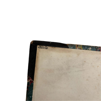 XL "The Adventures of Oliver Twist and Martin Chuzzlewit" Black Half Leather Book