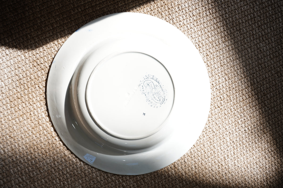 Antique Asiatic Pheasant Soup Plate, Wedgwood & Co.
