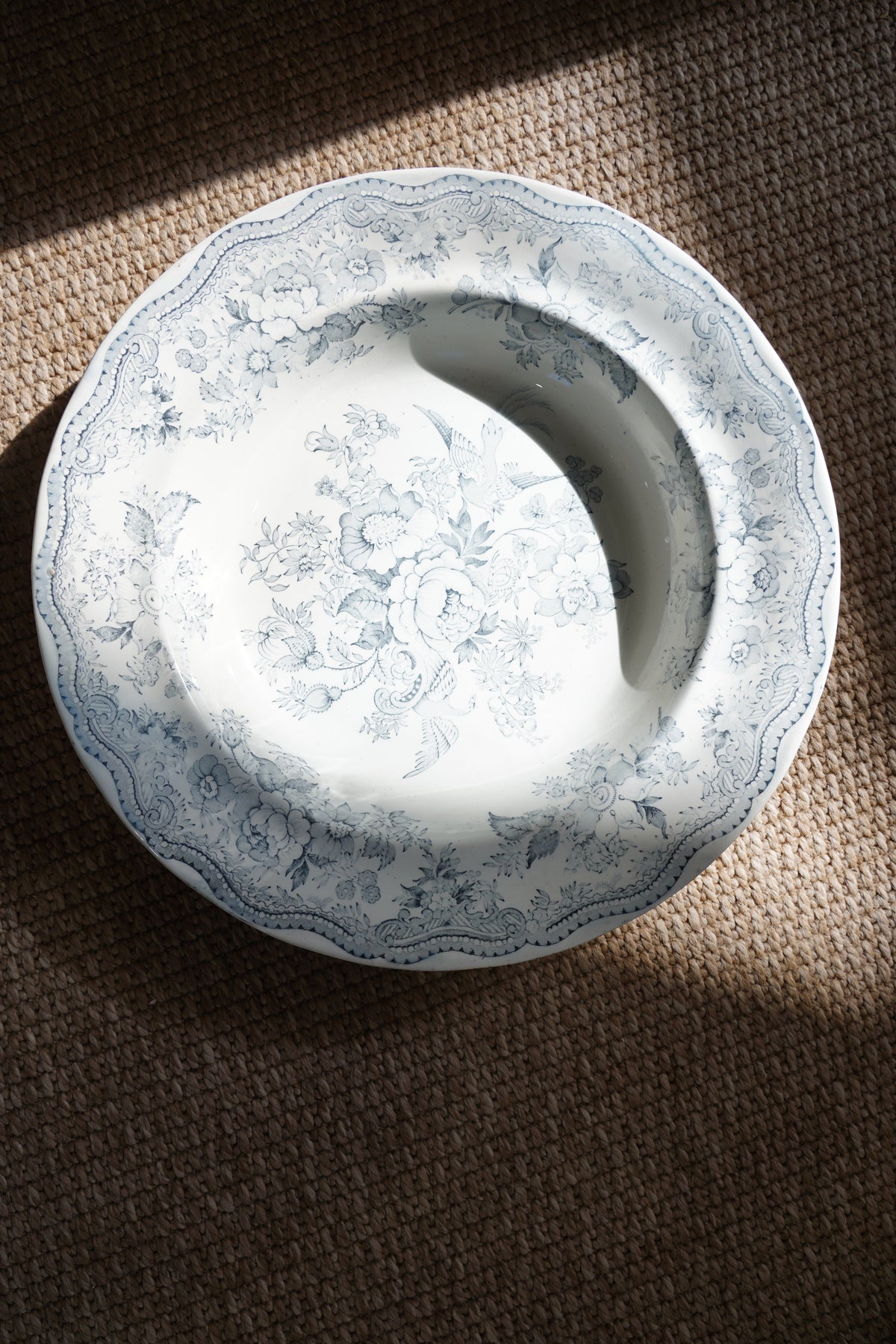 Antique Asiatic Pheasant Soup Plate, Wedgwood & Co.