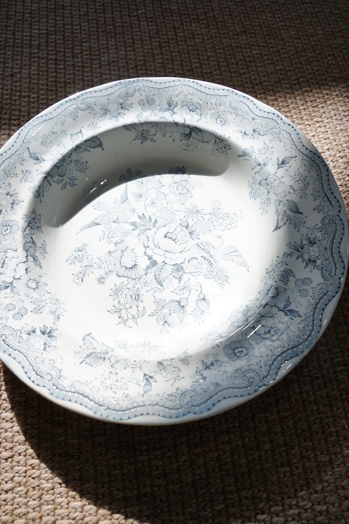 Antique Asiatic Pheasant Soup Plate, Wedgwood & Co.