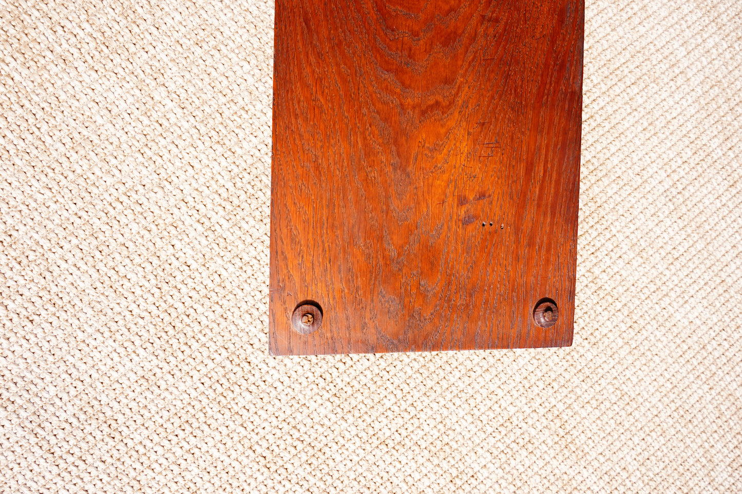 Antique Carved Oak Display Riser