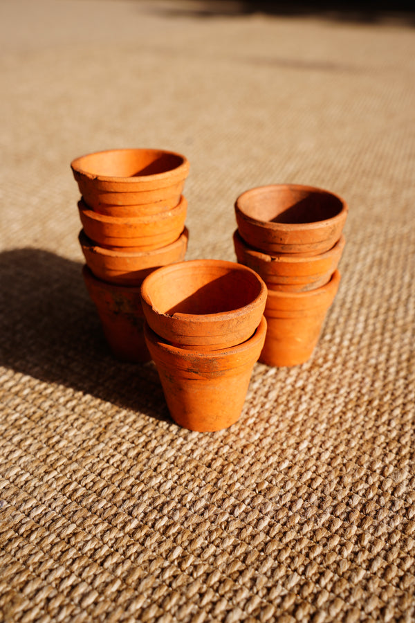 Vintage Terracotta Mini Planter Pot secondary view