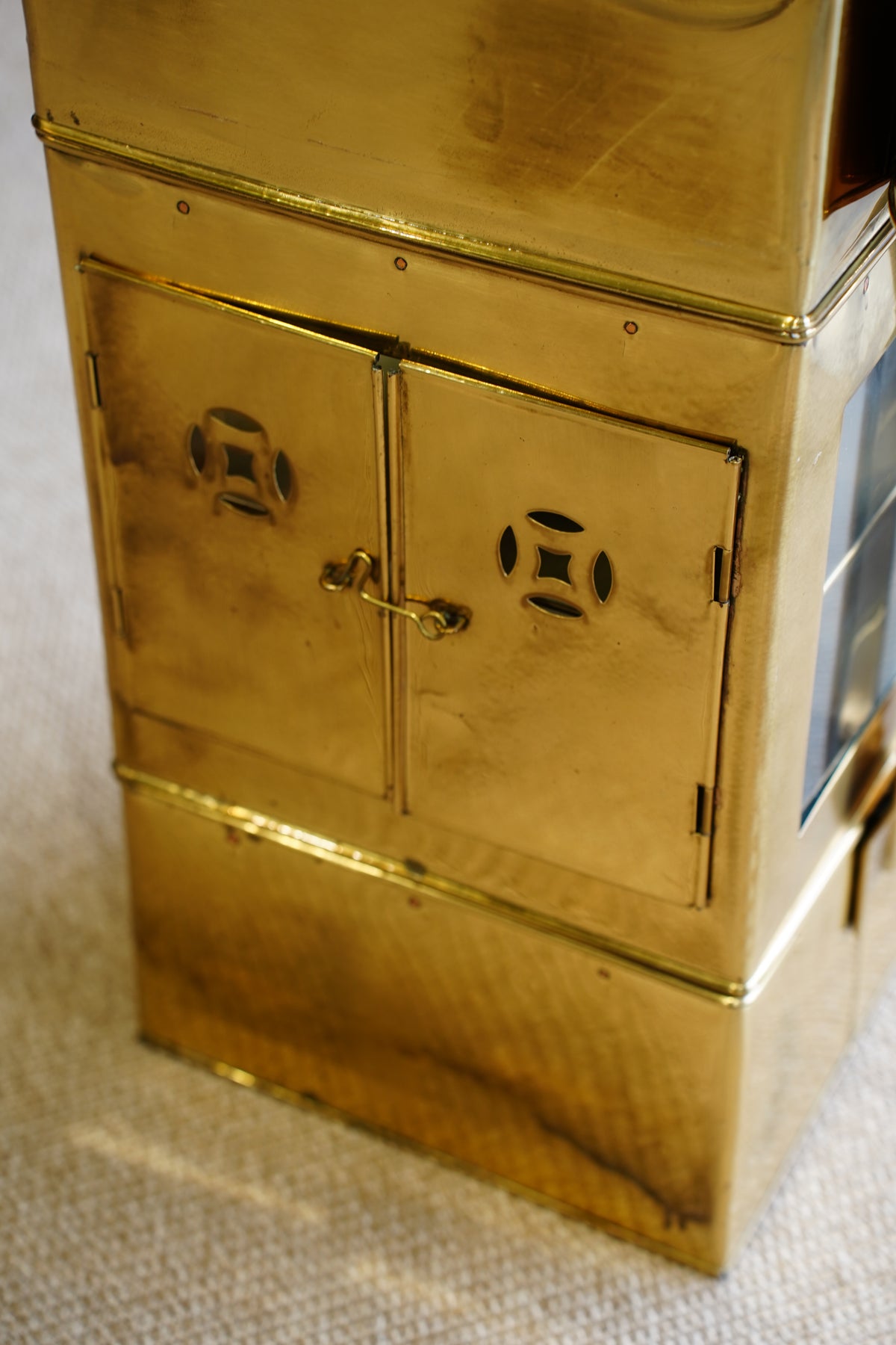 Vintage Brass Display Caddy, S'mores & Party Piece