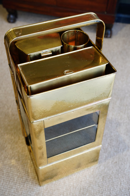 Vintage Brass Display Caddy, S'mores & Party Piece