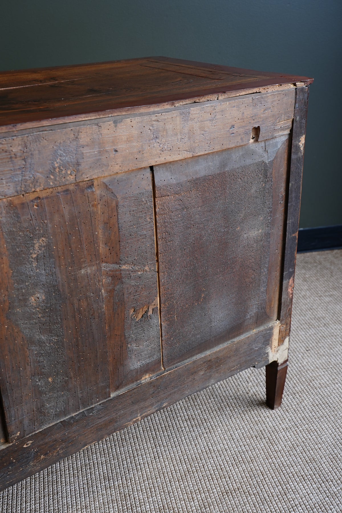 Antique French Louis XVI Marquetry Commode