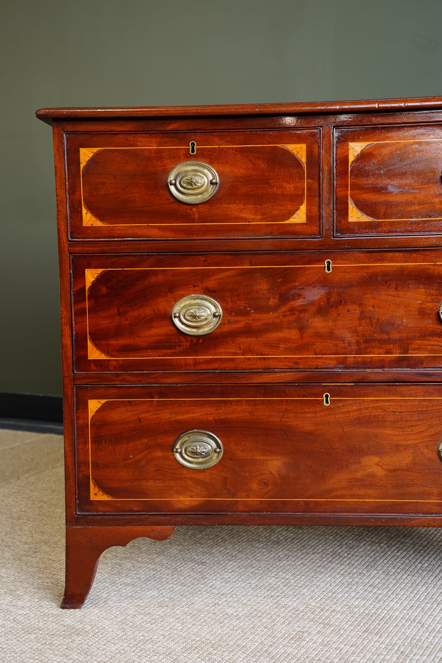 Antique Regency Mahogany Chest of Drawers