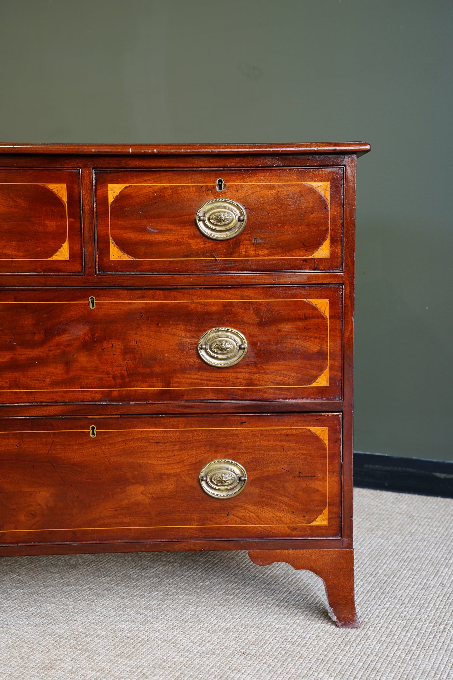 Antique Regency Mahogany Chest of Drawers