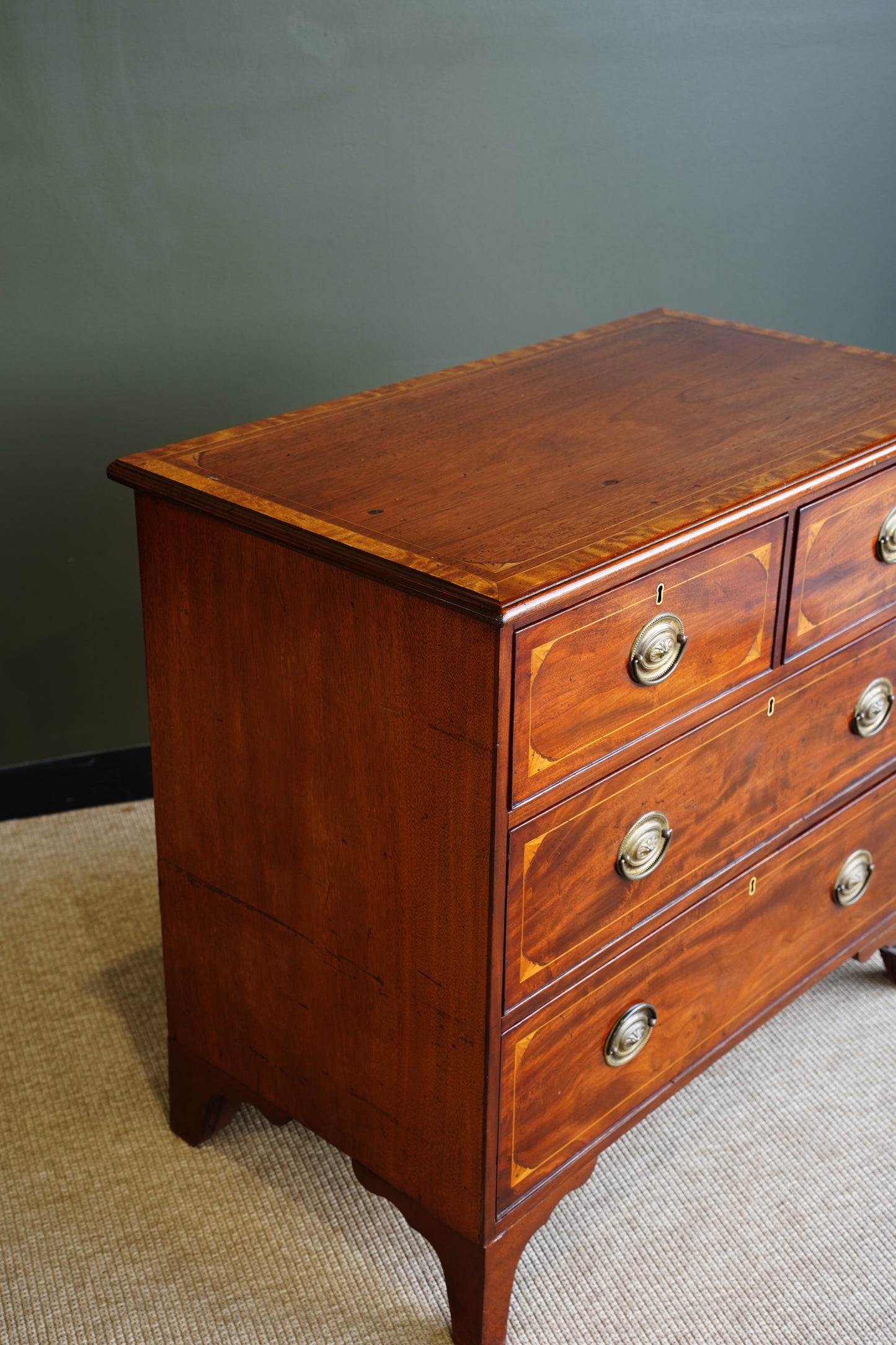 Antique Regency Mahogany Chest of Drawers