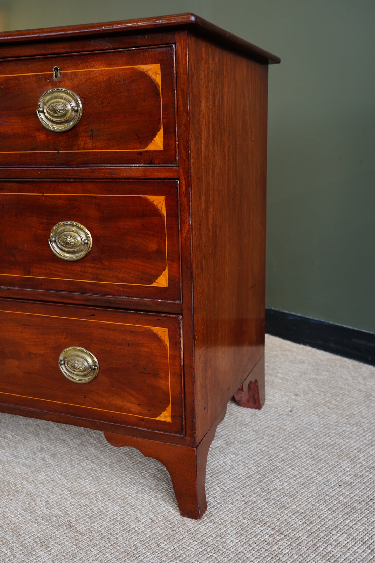 Antique Regency Mahogany Chest of Drawers