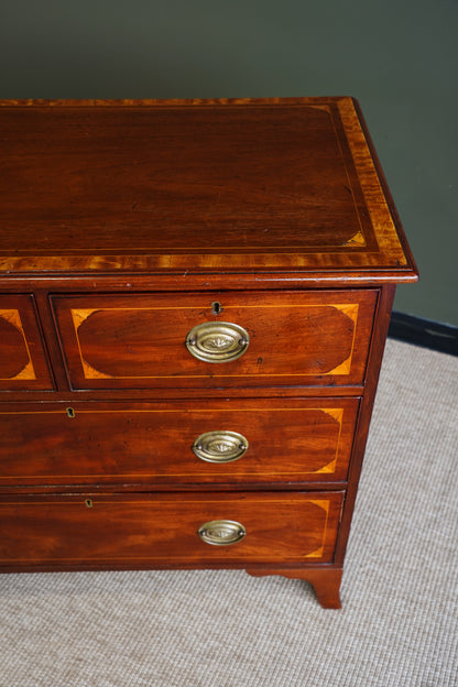 Antique Regency Mahogany Chest of Drawers