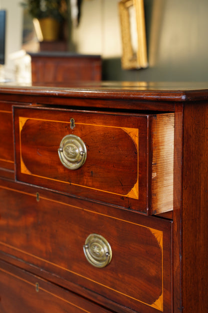Antique Regency Mahogany Chest of Drawers