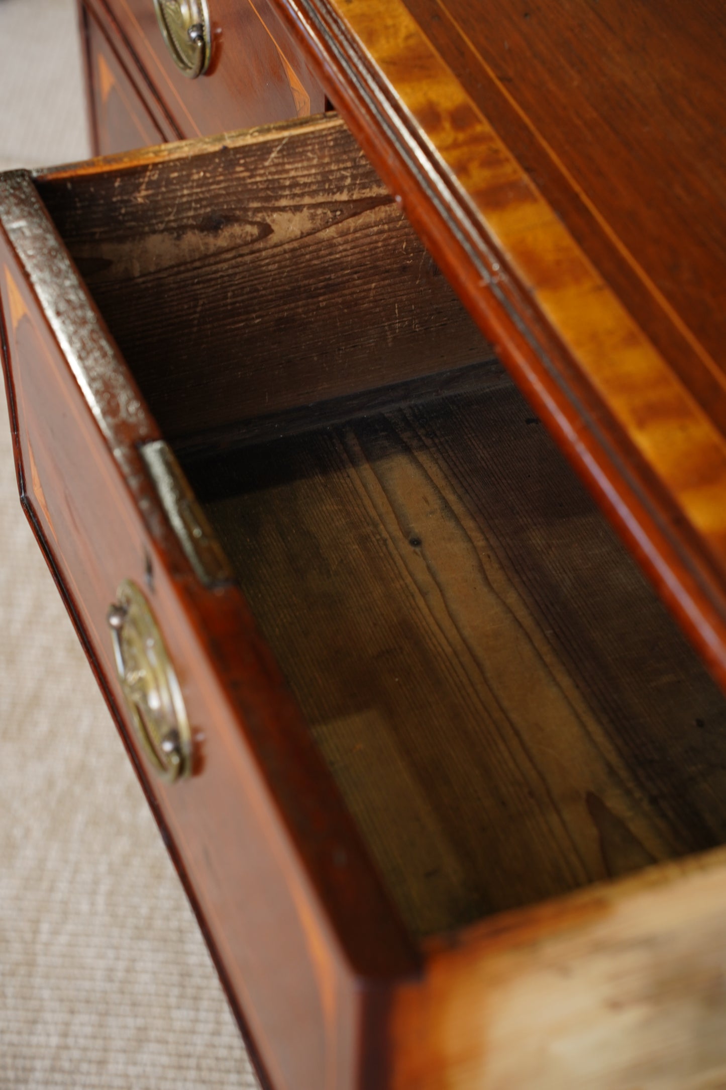 Antique Regency Mahogany Chest of Drawers