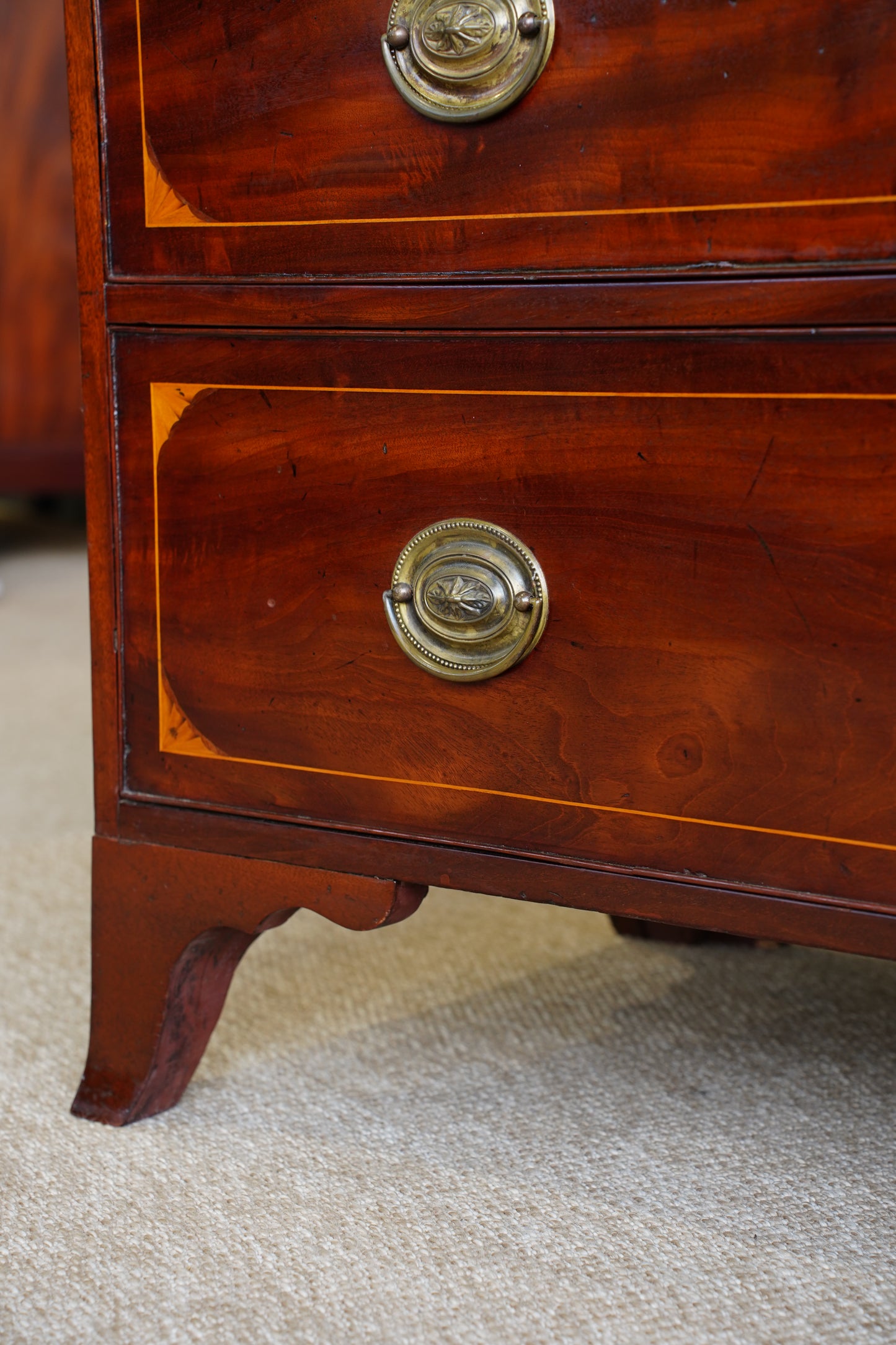 Antique Regency Mahogany Chest of Drawers