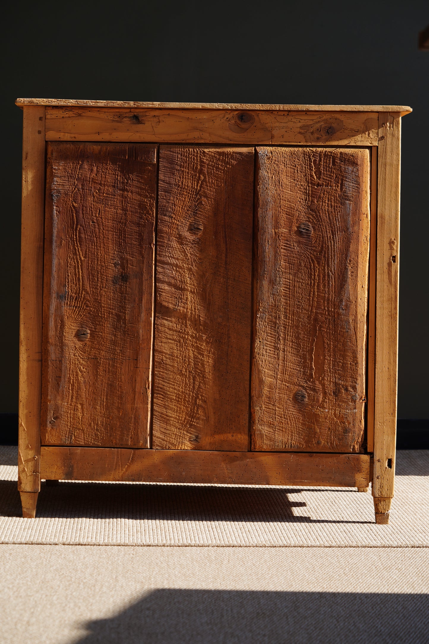 Antique French Sandblasted Walnut Commode