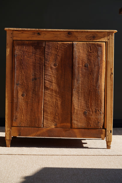 Antique French Sandblasted Walnut Commode
