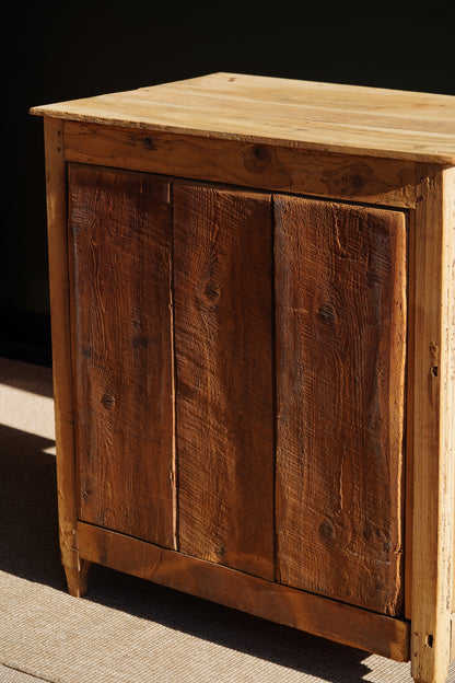 Antique French Sandblasted Walnut Commode