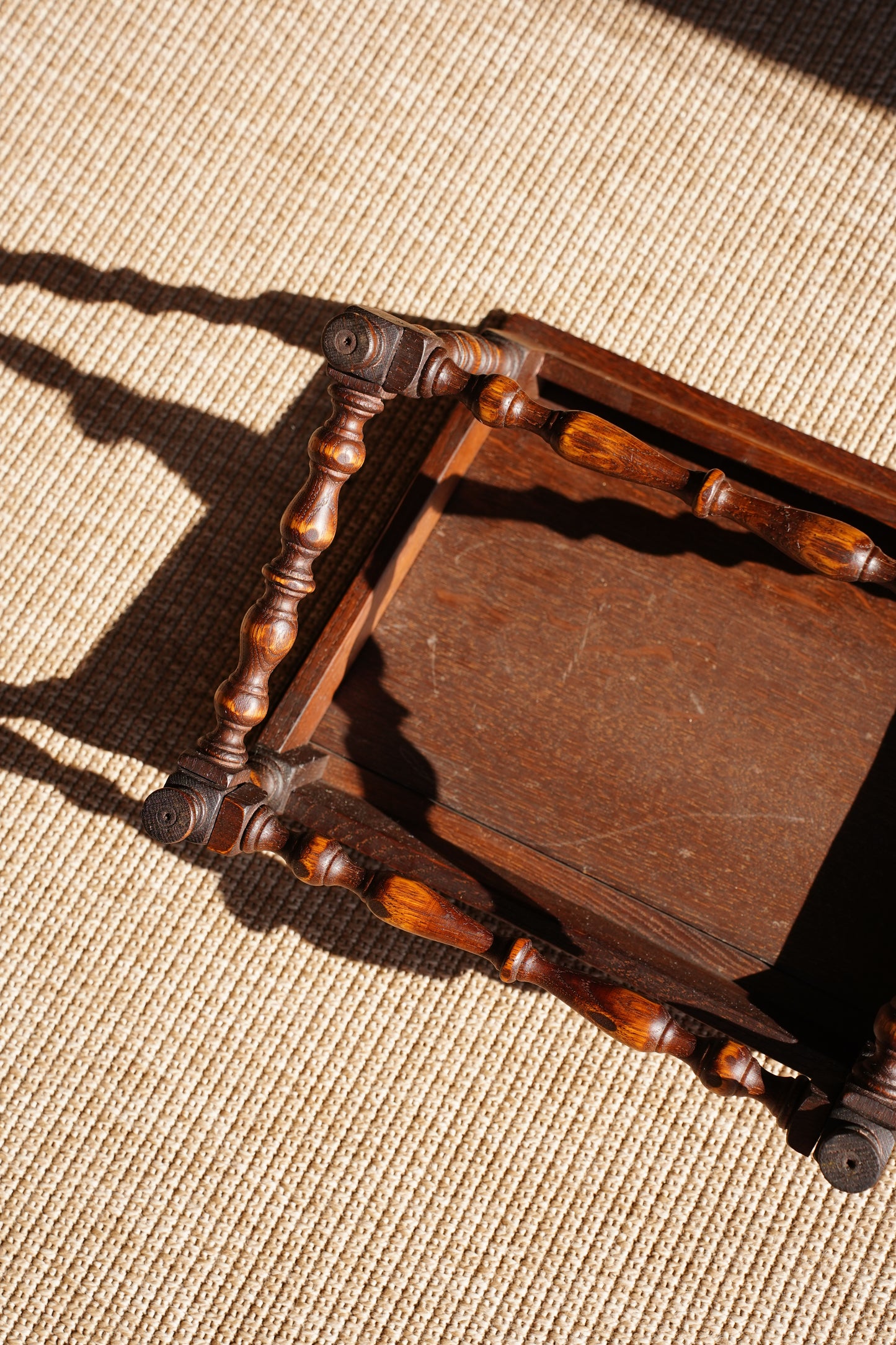 Antique Oak Book Stand, Tabletop Reading Slope, Circa 1900