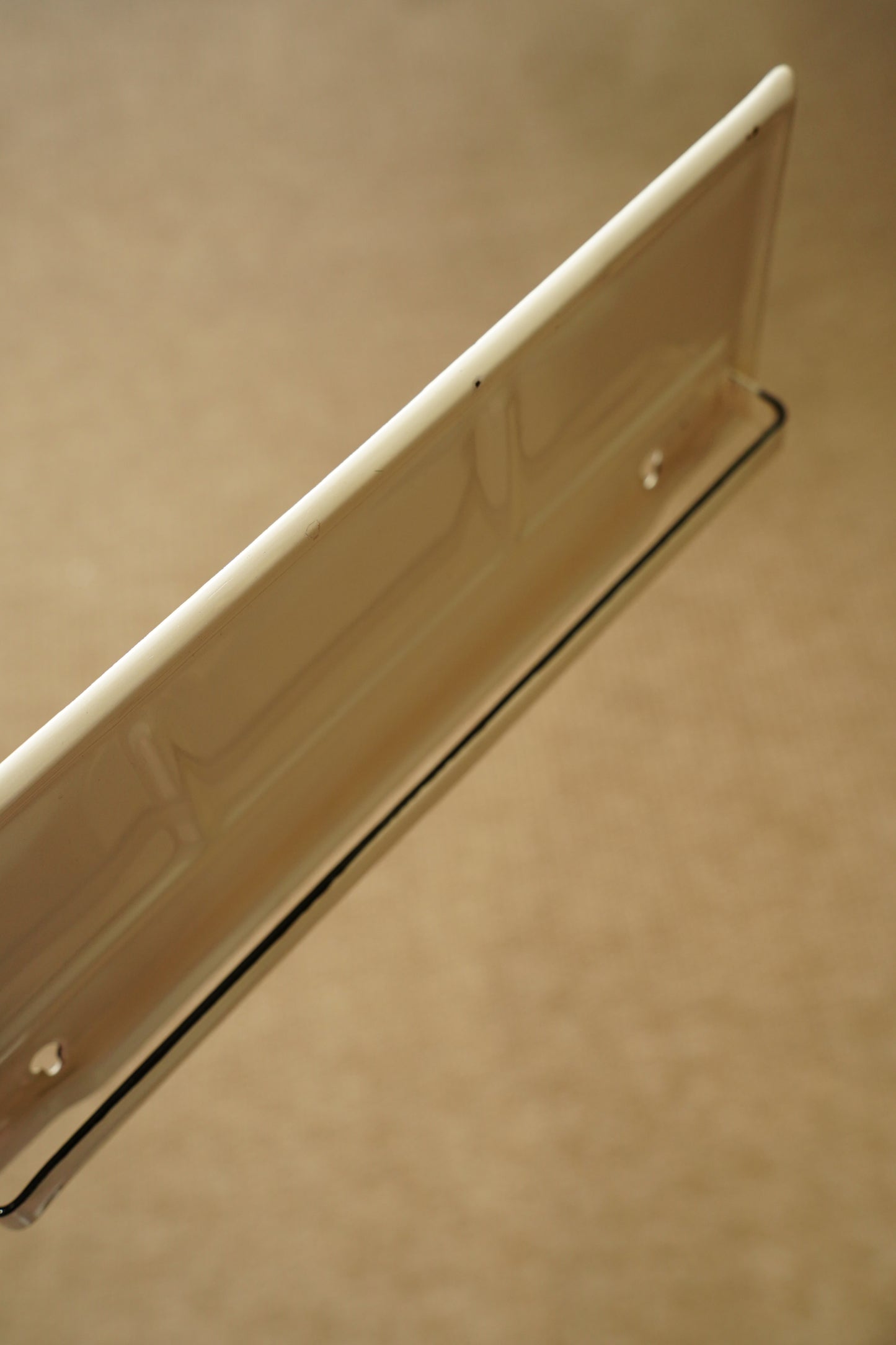 Vintage Enamel Wall Rack Towel Holder
