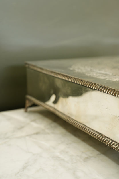 Vintage English Silver Plate Riser or Cake Stand