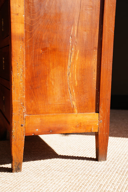Antique French Directoire Cherry Chiffonnière