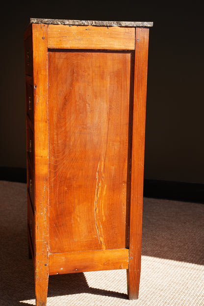 Antique French Directoire Cherry Chiffonnière