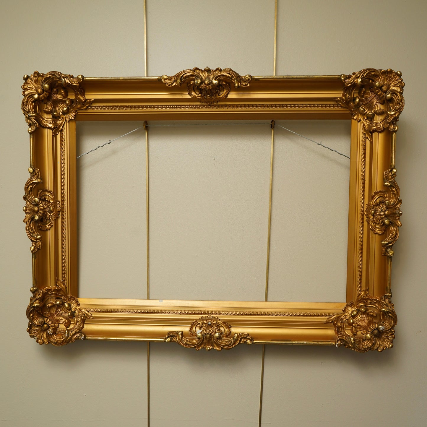 Antique Gilt Picture Frame, Rococo Revival, Circa 1900