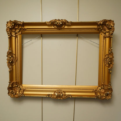 Antique Gilt Picture Frame, Rococo Revival, Circa 1900