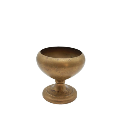 Vintage Brass Goblet | Vintage Catchall | Brass Chalice