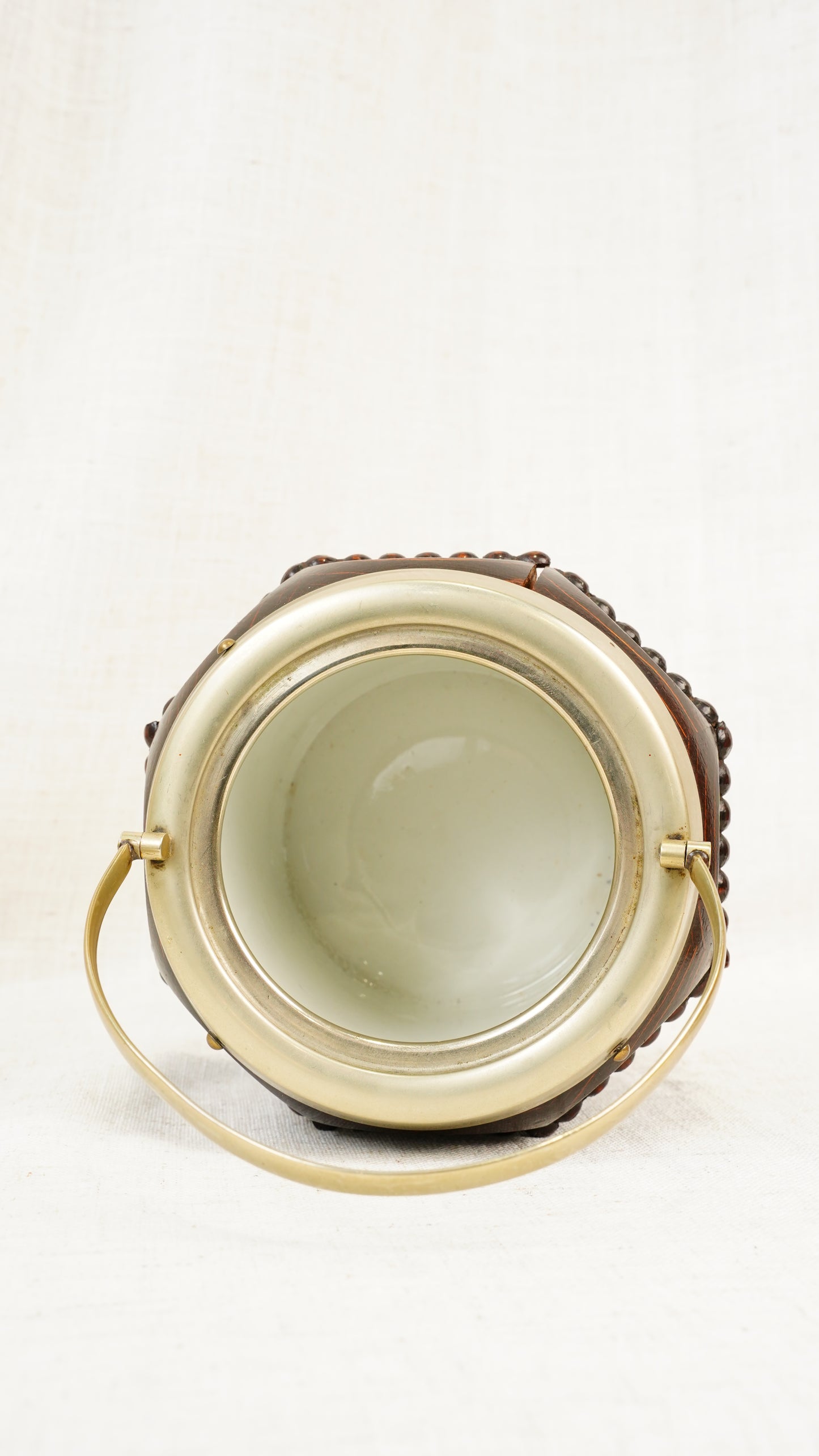 Edwardian Oak and Silver Plated Biscuit Barrel, Circa 1910