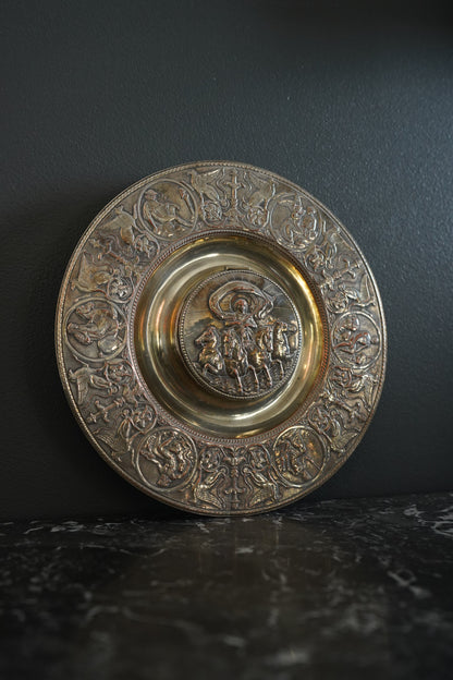 Antique Victorian Silver Plate Inkwell