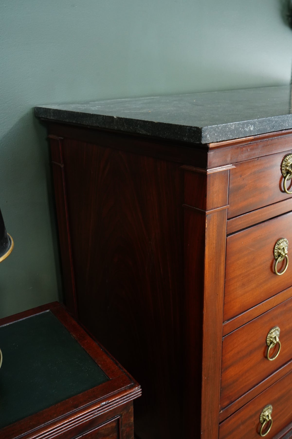 Antique French Restauration Mahogany Commode