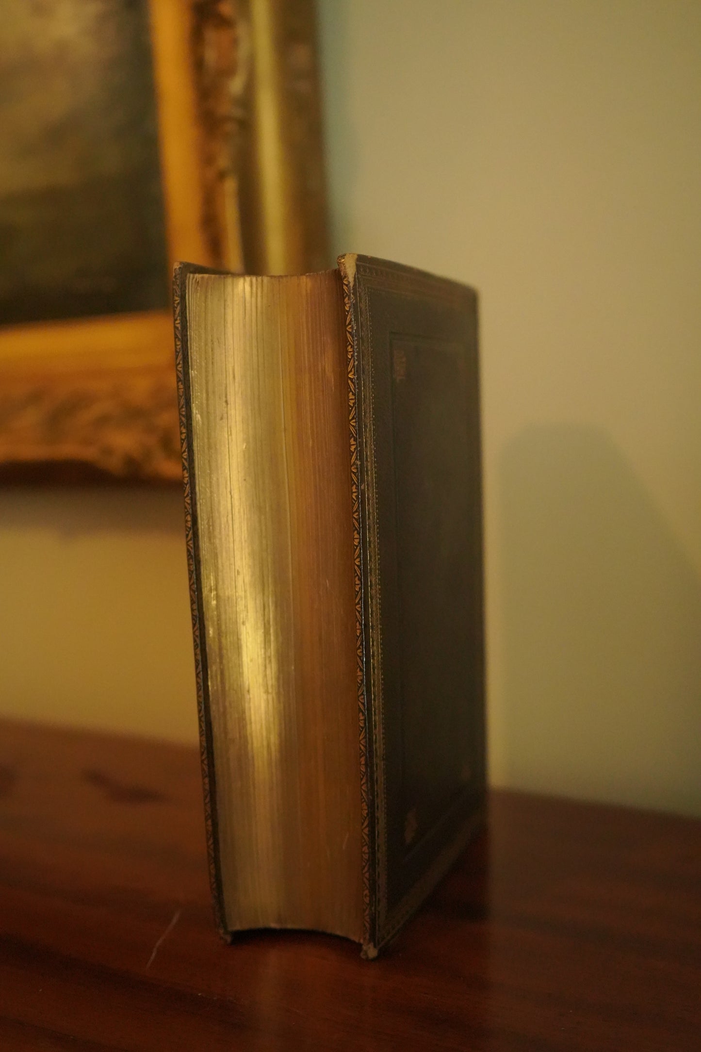 John Milton Poetical Works Victorian Full Morocco Leather