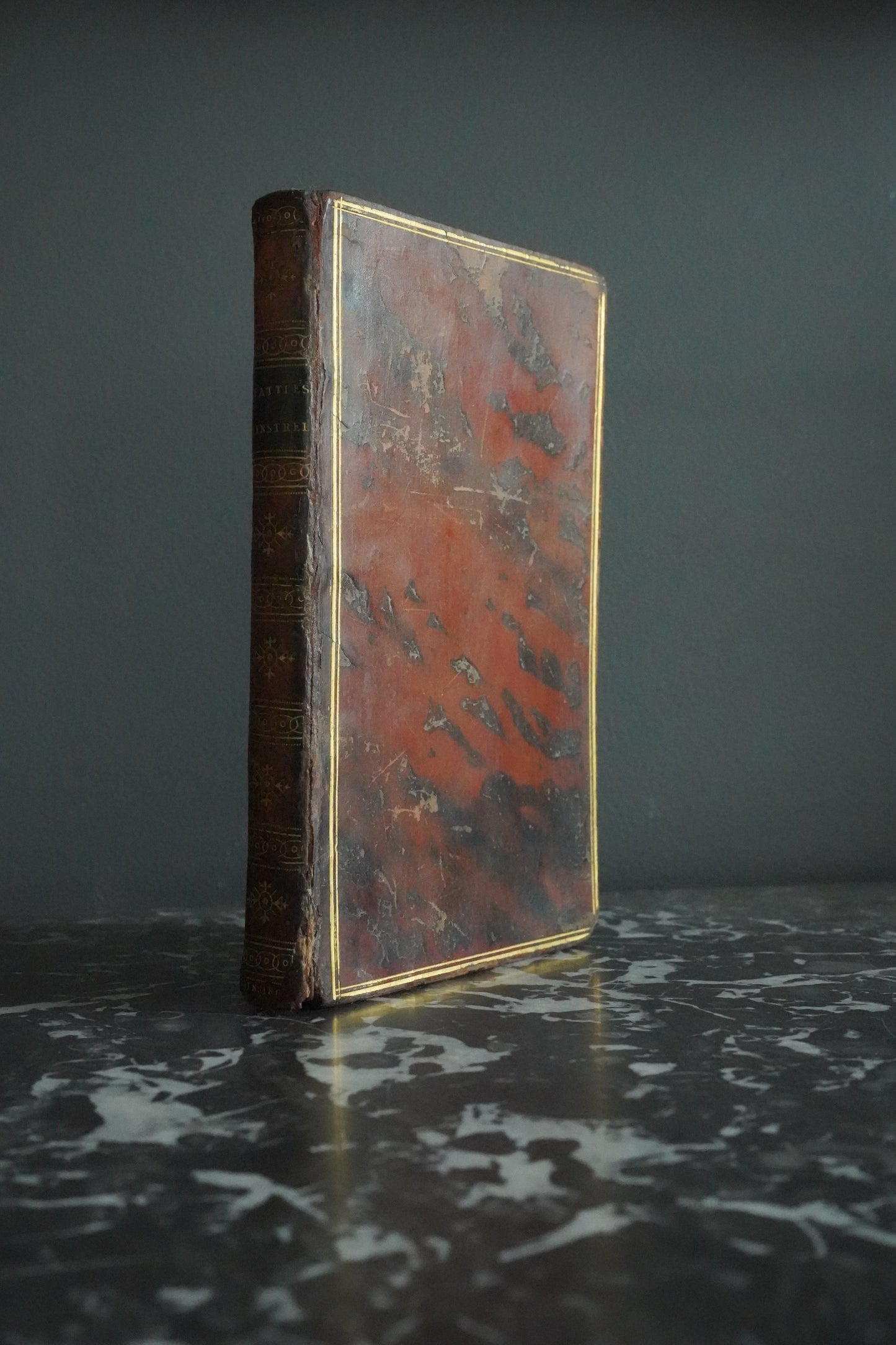 1807 Beattie The Minstrel Full Calf Scottish Poetry
