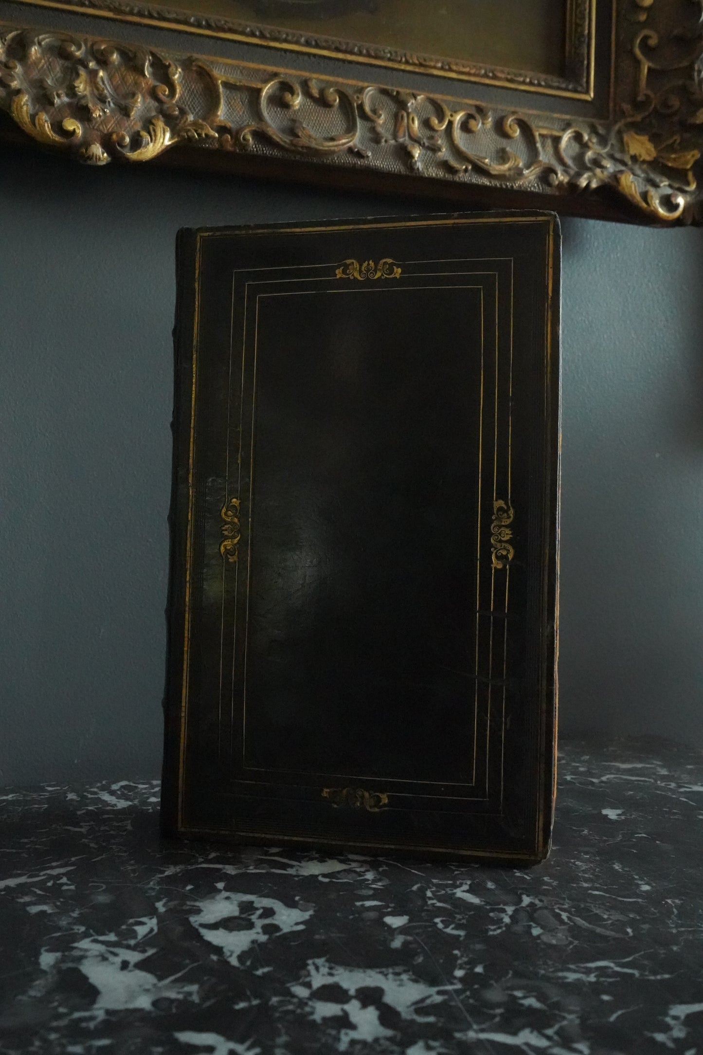 1840 Leather-Bound Political History Book — Statesmen of the Time of George III
