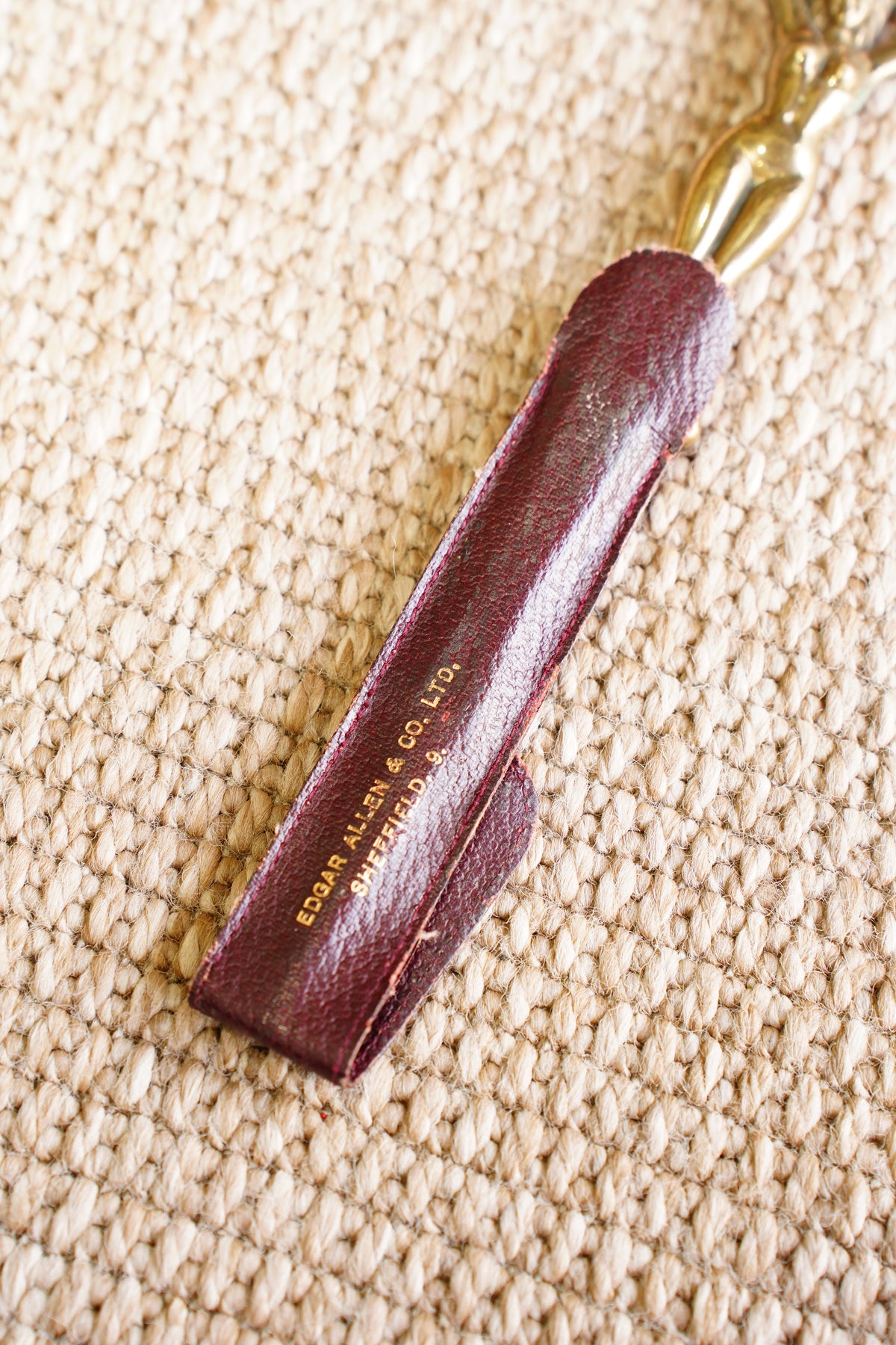 Vintage Art Deco Solid Brass Figural Letter Opener